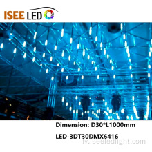 D15MM Slim 3D RGB LED caurules gaisma
